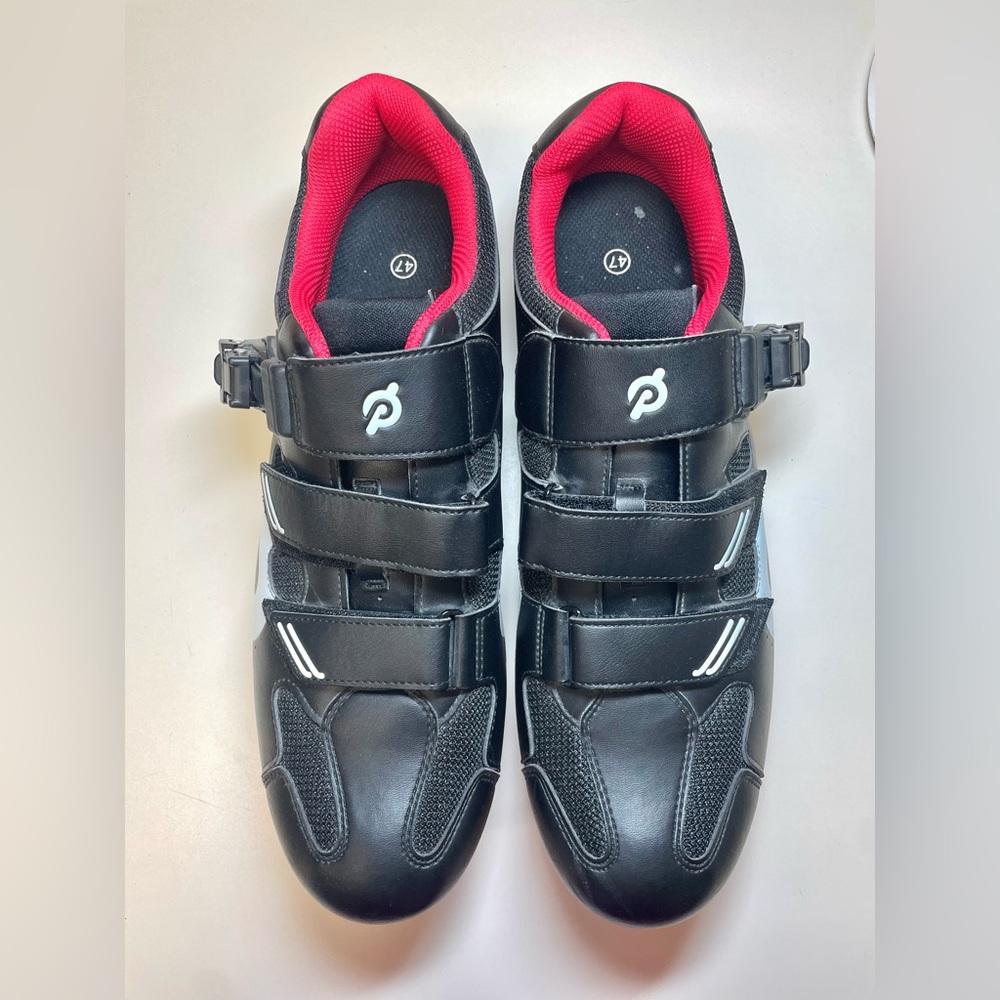 Peloton Black Cycling Shoes Size 47
